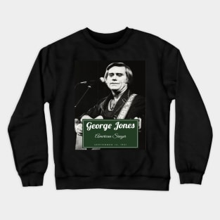 George Jones Crewneck Sweatshirt